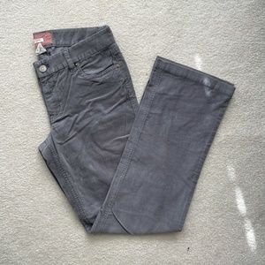 J. Crew | Bootcut Corduroy Pants, Gray